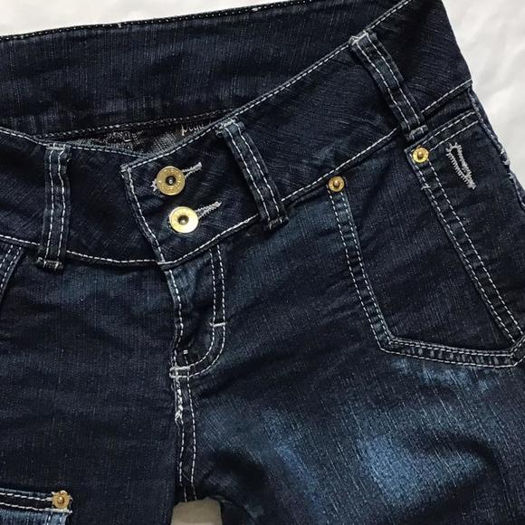 🔴𝗕𝗢𝗚𝗢🔴womens jeans pega 2 size 13 blue wash - Picture 3 of 16